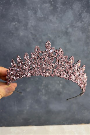 Pembe Asil Gelin Kına Tacı