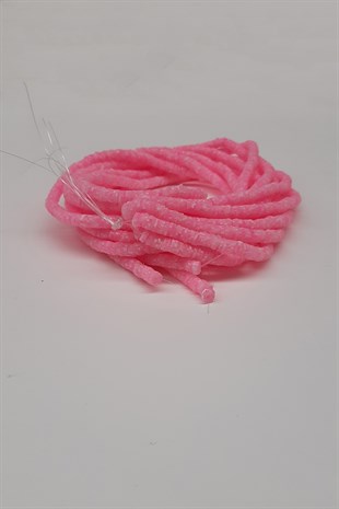 Pink Patterned Fimo Dough Beads 6Mm