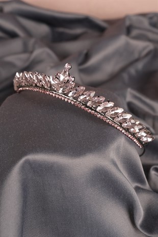 Pink Ece Model Slim Bridal Henna Crown