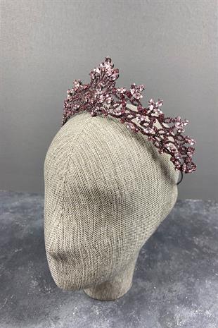 Pink Melis Model Bridal Henna Crown