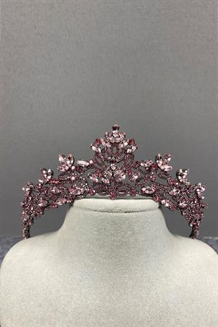 Pink Melis Model Bridal Henna Crown