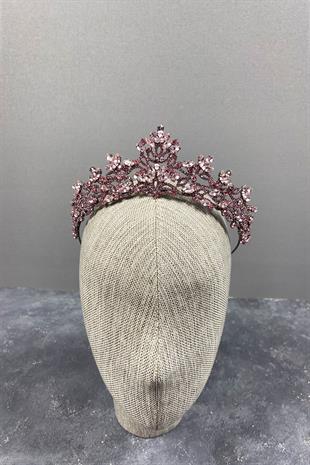 Pink Melis Model Bridal Henna Crown