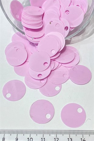 Pembe Patik ve Çanta Pulu 20 mm