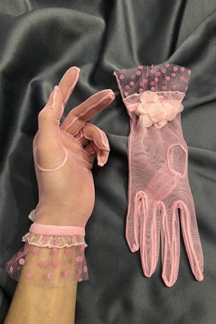 الجملة الوردي رقصة البولكا نقطة القفازات