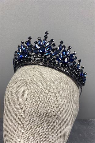 Pera Bridal Henna Crown with Shiny Stones