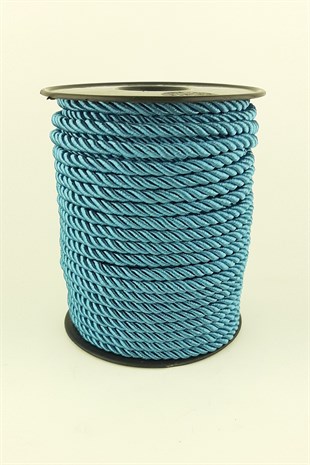 Petrol Mavisi Kordon İp 6 mm 25 mt