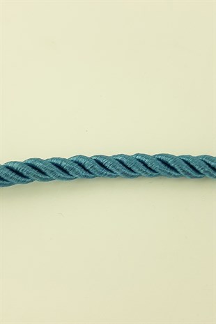 Petrol Mavisi Kordon İp 6 mm 25 mt