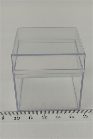 Plastic Square Box Wedding Candy 24 pcs