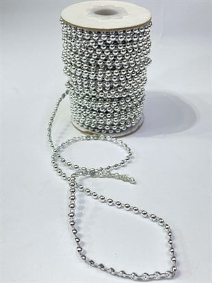 Plastik Şerit Yarım İnci 4 mm 10 mt