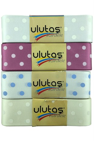 Polka Dot 4 cm Grosgrain Ribbon