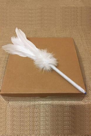 الجملة قبعة العروس منقطة، قبعة الزفاف، الفوال، بوتونيير العريس وقلم ريشة مجموعة من 3