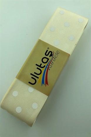 Polka Dot Grosgrain Ribbon 4 cm