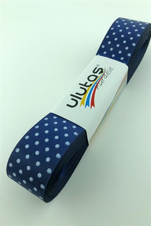 Polka Dot Satin Ribbon 2.5 cm