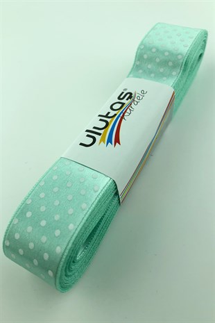 Polka Dot Satin Ribbon 2.5 cm
