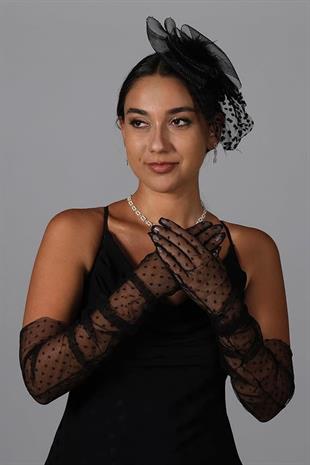 الجملة رقصة البولكا نقطة زي حزب طويل قفازات تول وقبعة الفوال مجموعة