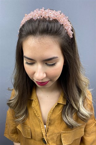 Powder Asian Crystal Bridal Hair Accessory