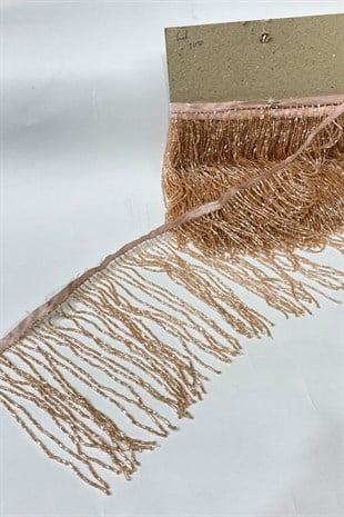 Pudra Boncuklu 15 cm Saçak Püskül