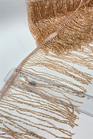 Pudra Boncuklu 15 cm Saçak Püskül