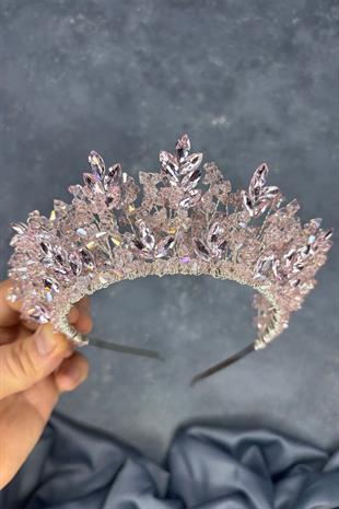 Powder Nature Beaded Bridal Henna Crown Bridal Hair Accessory