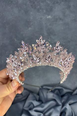 Powder Nature Beaded Bridal Henna Crown Bridal Hair Accessory