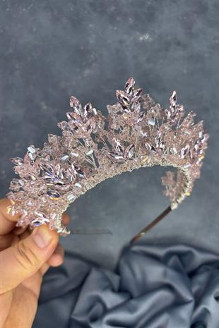 Powder Nature Beaded Bridal Henna Crown Bridal Hair Accessory
