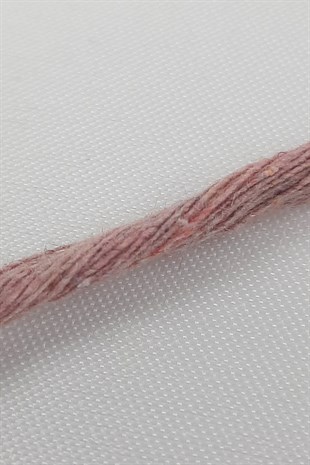 Pudra İnce Büklüm Makrome