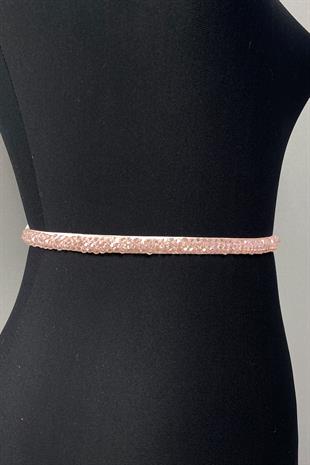 مسحوق كريستال مطرز مساء اللباس حزام الإكسسوار
