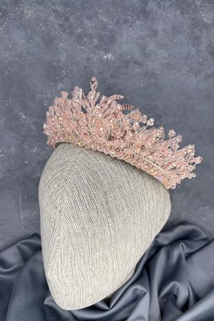 Powder Livan Beaded Bridal Henna Crown Hair Accessory