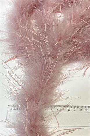Powder Malibu Ostrich Feather