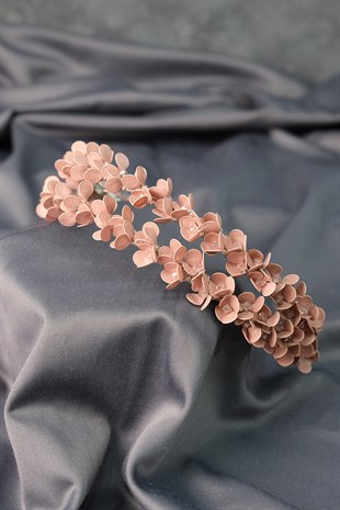 Powder Water Enamel Beaded Bridal Henna Crown
