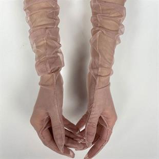 الجملة مسحوق طويل قفازات الزفاف الأنيقة تول قفازات الزفاف / الزفاف / قفازات الحزب