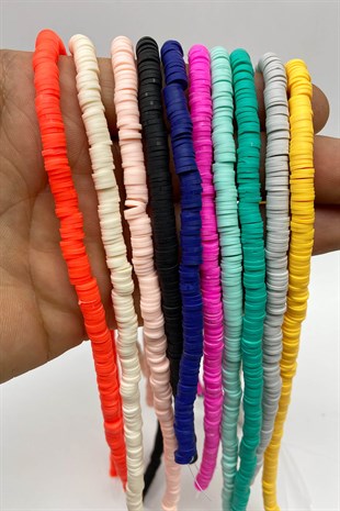 Rengarek 6 mm 20 Dizi Fimo Boncuk Seti