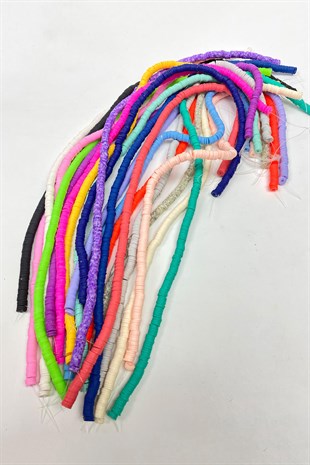 Rengarek 6 mm 20 Dizi Fimo Boncuk Seti