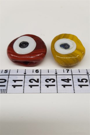 Colorful Calfs Eye Evil Eye Beads