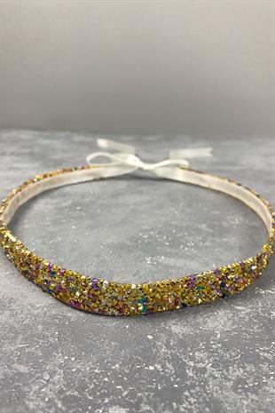 ملون مطرز مساء اللباس حزام الخصر الإكسسوار