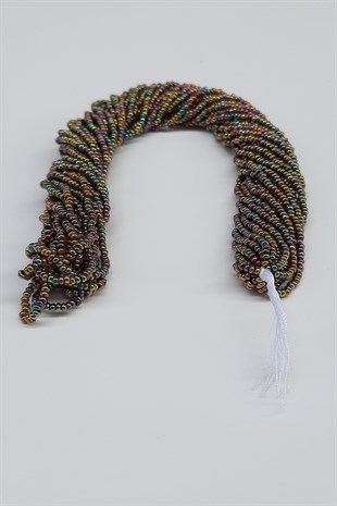 الخرز الرملي صفيف Janjanli الملونة