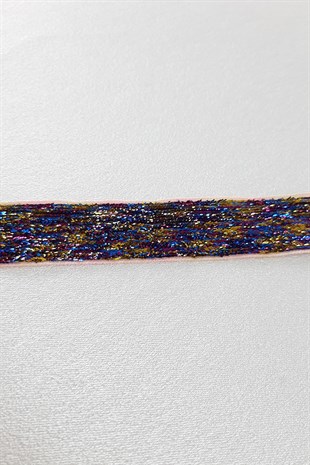 Colorful Silvery Velvet Ribbon 2 cm
