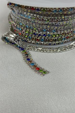 الخرز حجر صف قطاع ملون