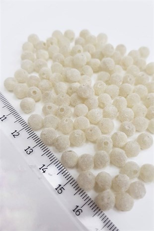 Renk Renk Kadife Boncuk 6 mm