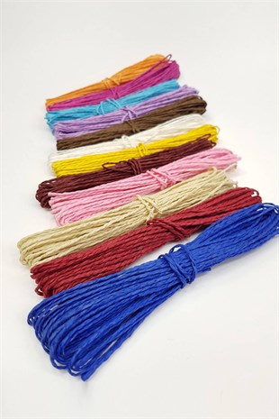 Renkli Demet Kagıt  ip (10 mt )