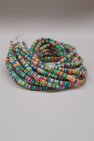 Colorful Fimo Dough Beads 6Mm