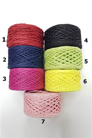 Renkli Kagıt ip (10 mt )