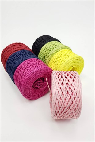 Renkli Kagıt ip (10 mt )