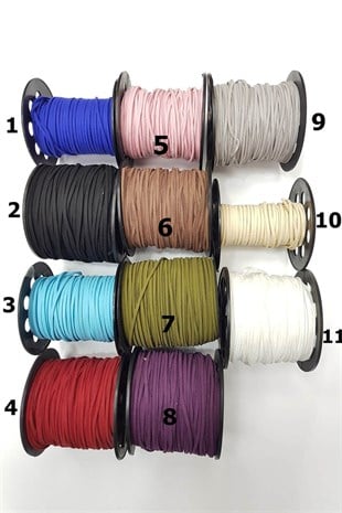 Colored Suede thread (10 mt)