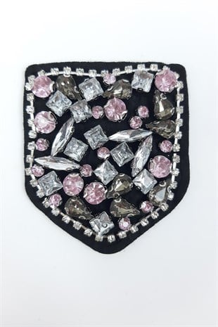 Renkli Taşlı Arma (Yama)