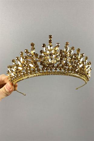 Rio Stone Bridal Henna Crown