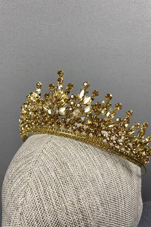 Rio Stone Bridal Henna Crown