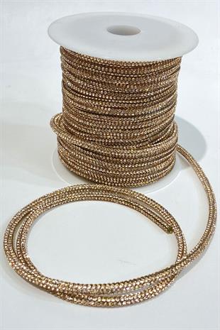 شريط أنابيب حجري كامل اللون باللون الوردي