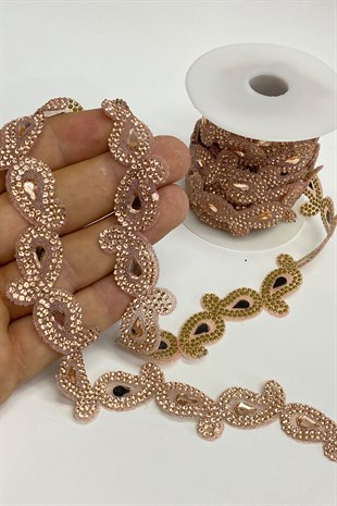 روز لون نمط شال الحديد على الشريط زين الحجر