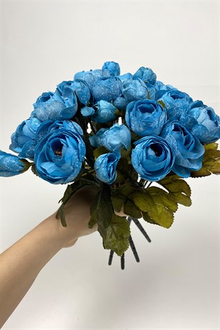 Şakayık Eren Gül Yapay Çiçek 3 Demet